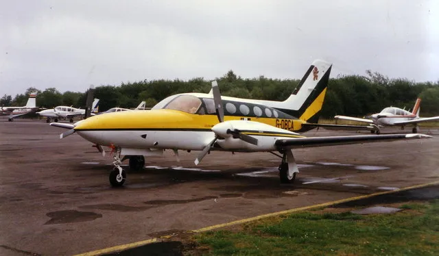 Ett litet flygplan (genrebild)