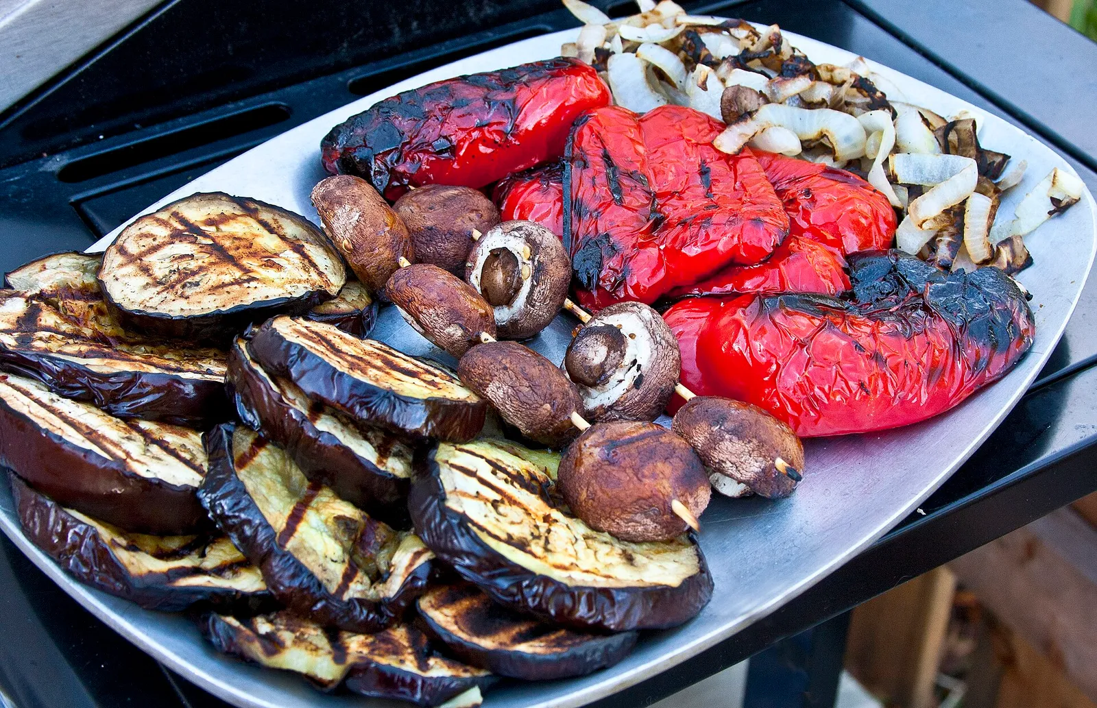 Grillade grönsaker