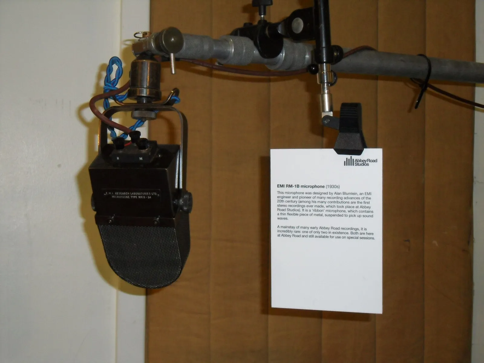En studiomikrofon (genrebild)