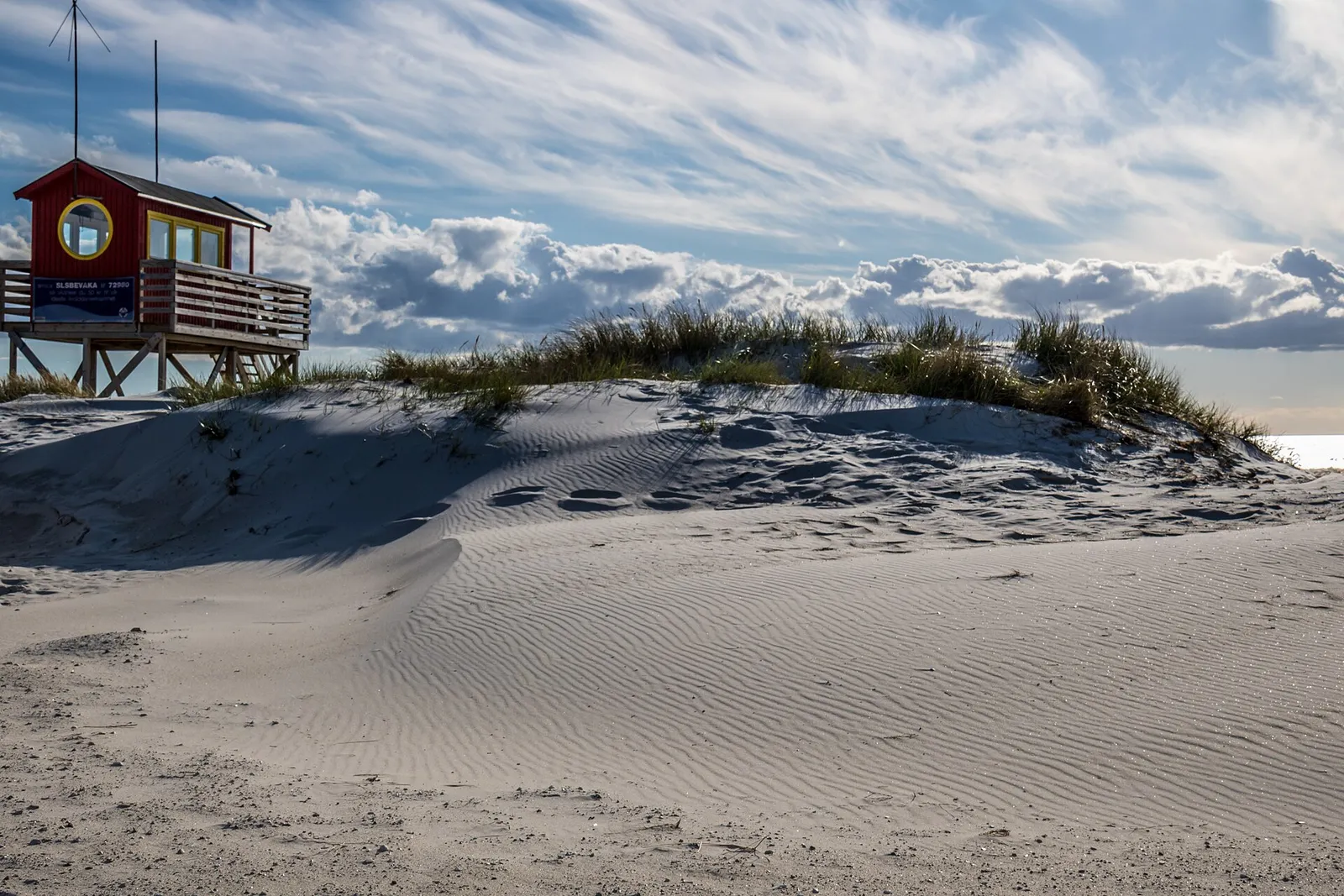 Sandstrand vid Skanör