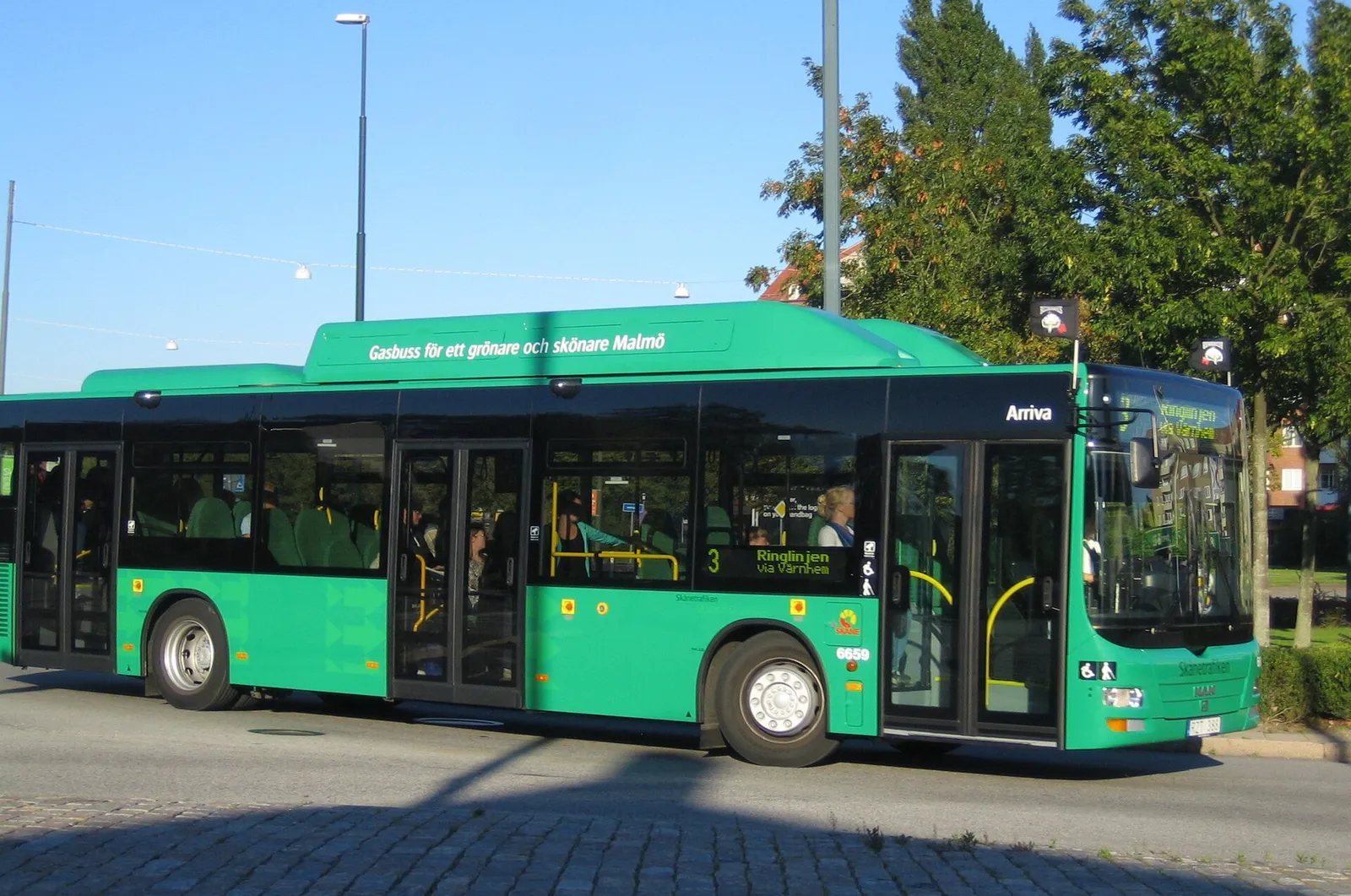 Stadsbuss i Malmö (arkivbild)