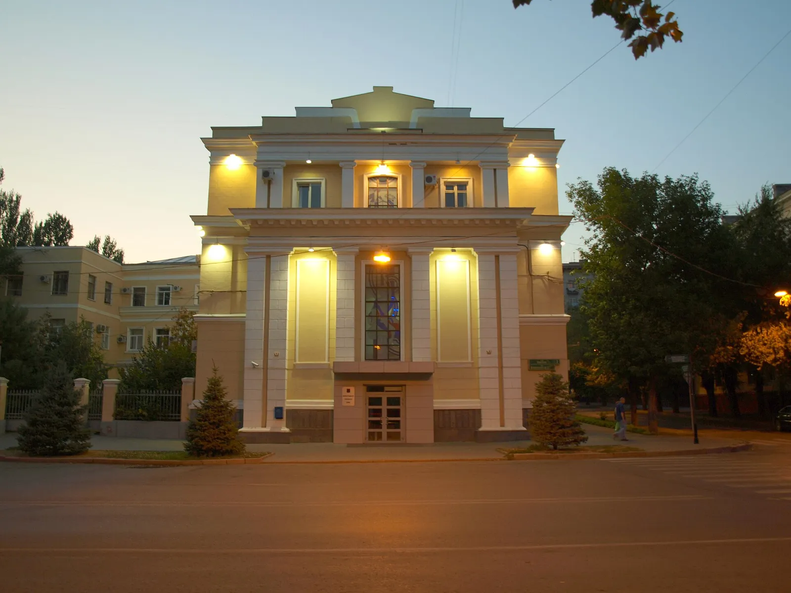 Vy över den ryska staden Volgograd