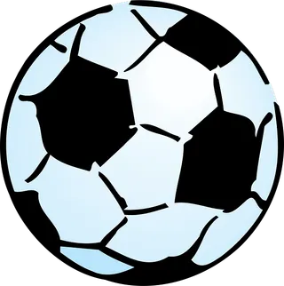 Närbild på en fotboll