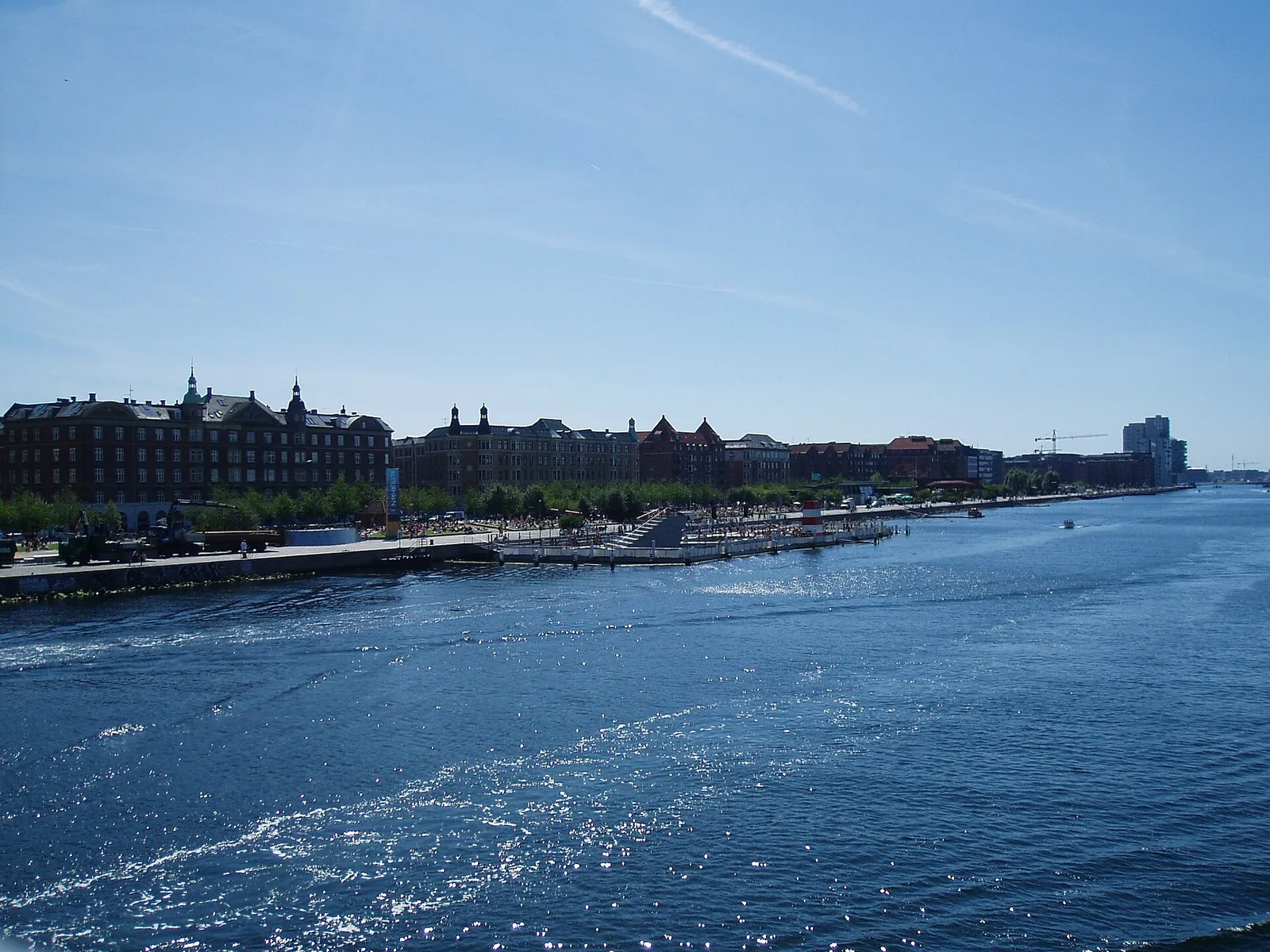 Islands Brygge vid Langebro i Köpenhamn