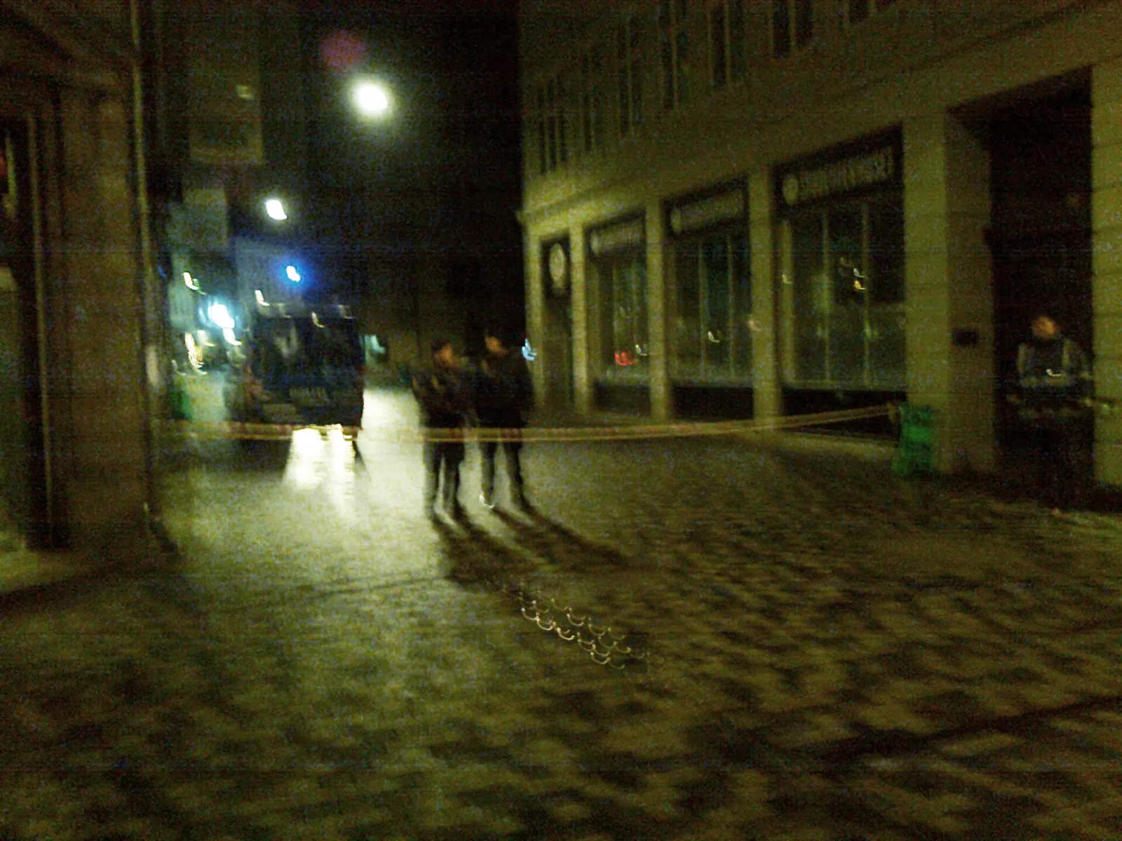 Polisavspärrning