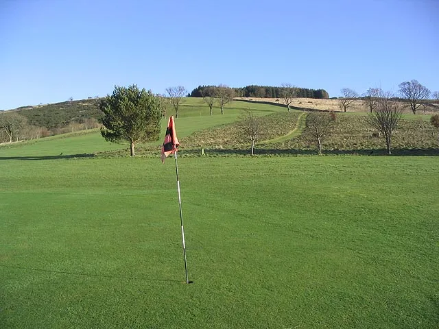En golfbana (genrebild)