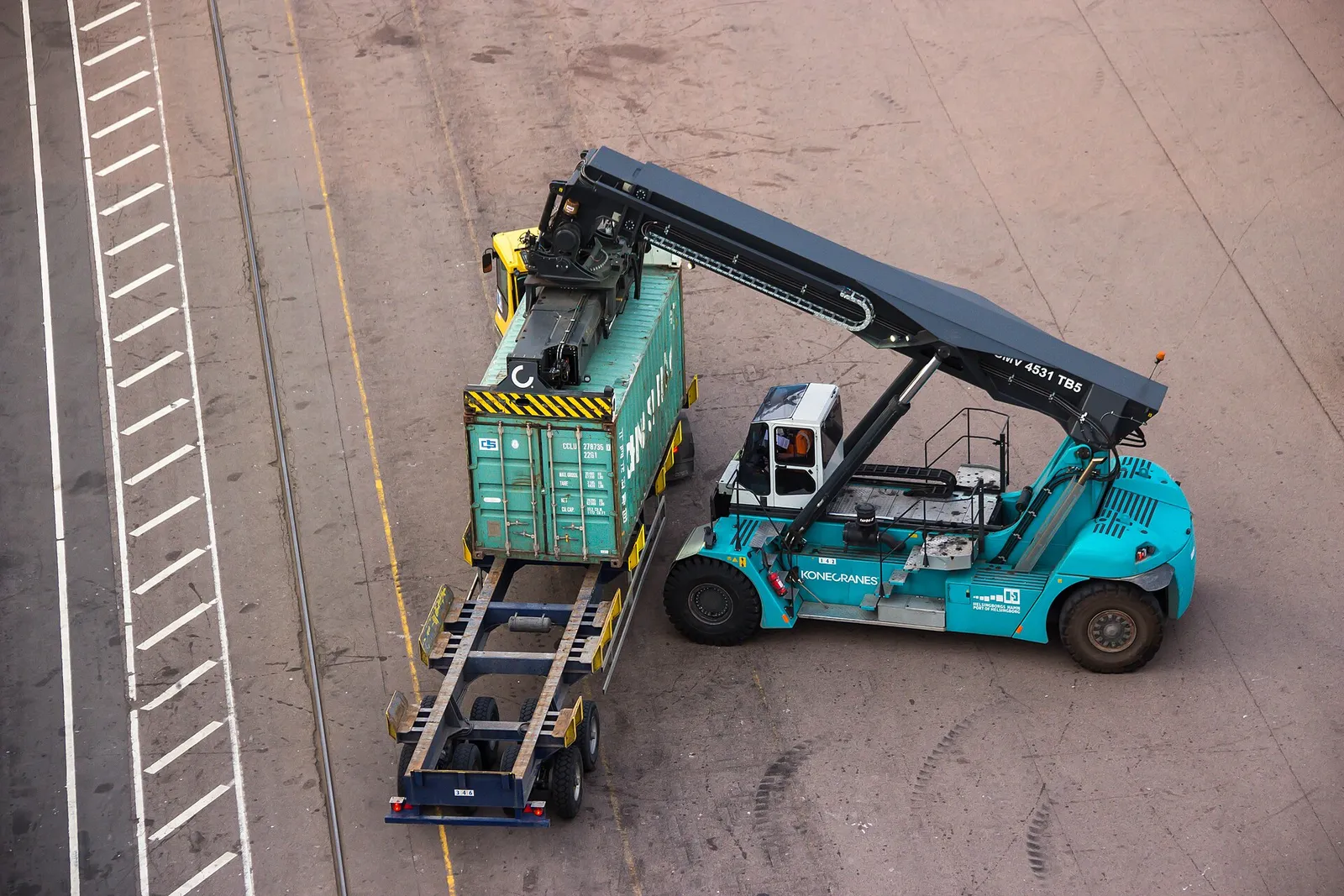 Hamnen i Helsingborg