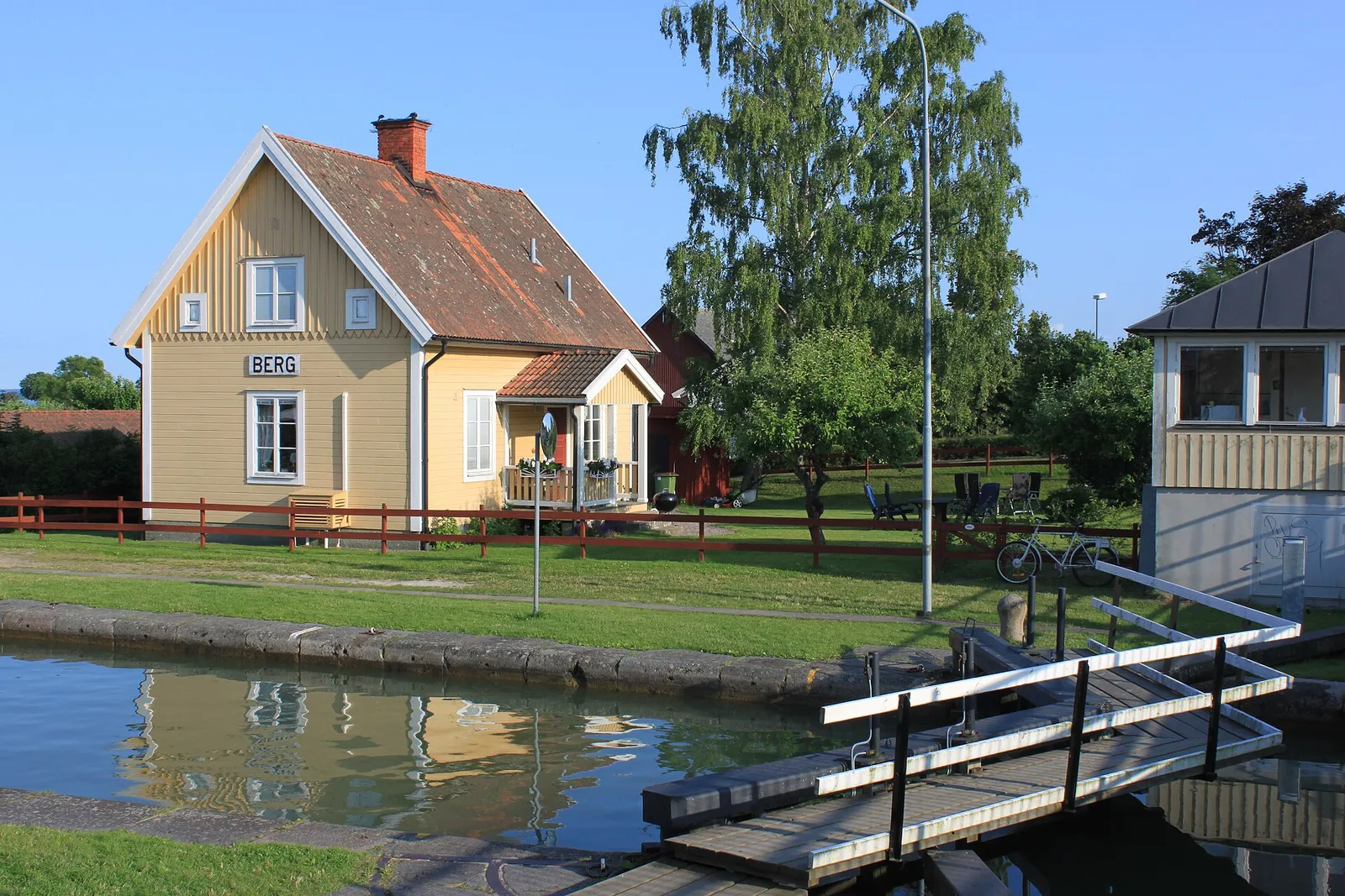 Slussar i Göta kanal