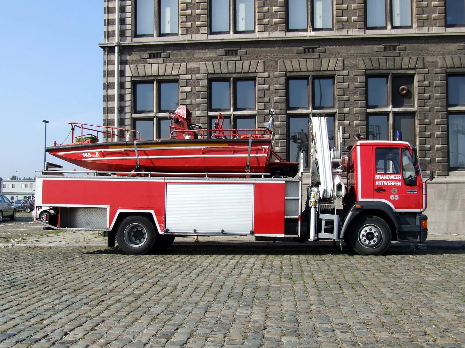 Antwerpens brandkår (genrebild)