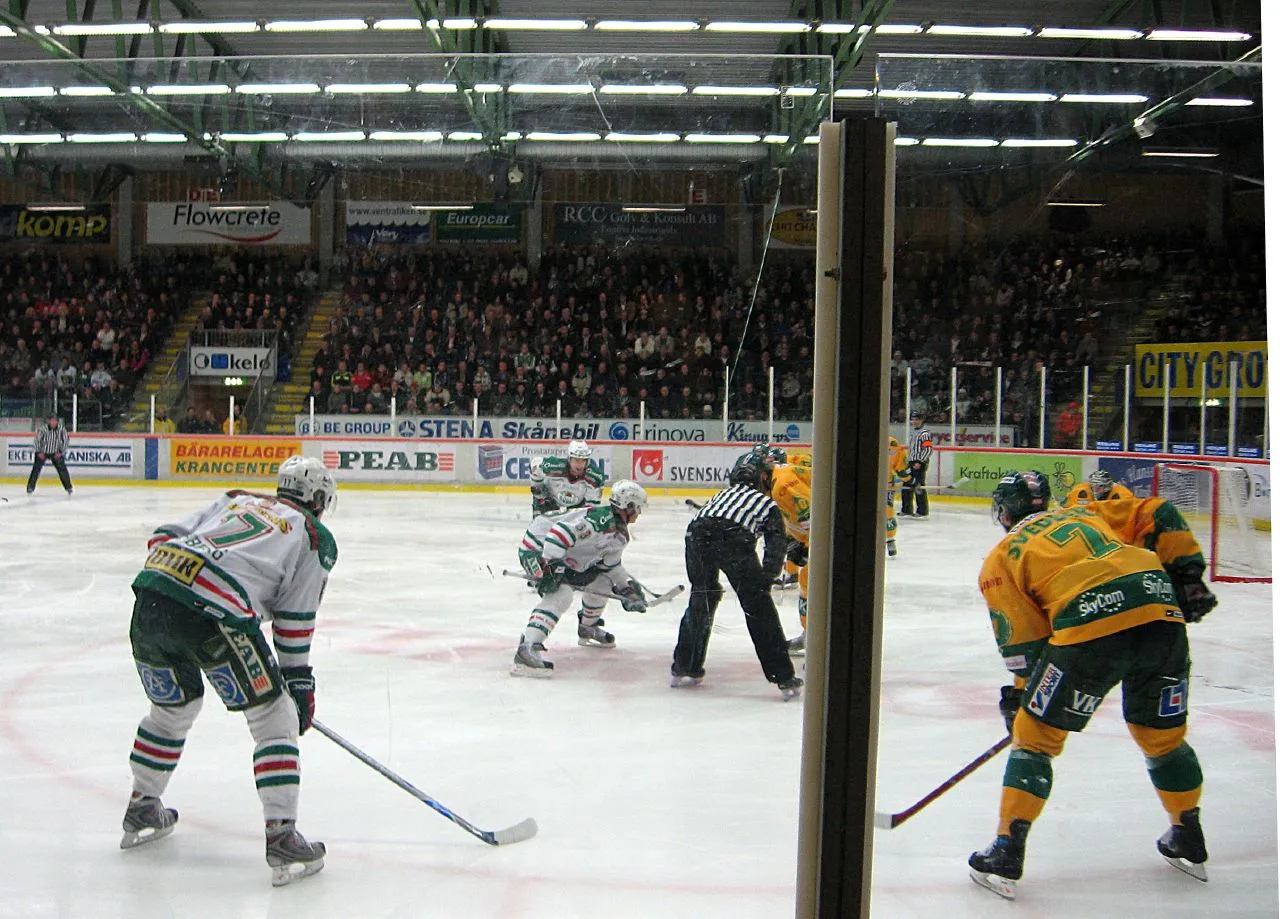 Björklöven i spel mot Rögle, arkivbild
