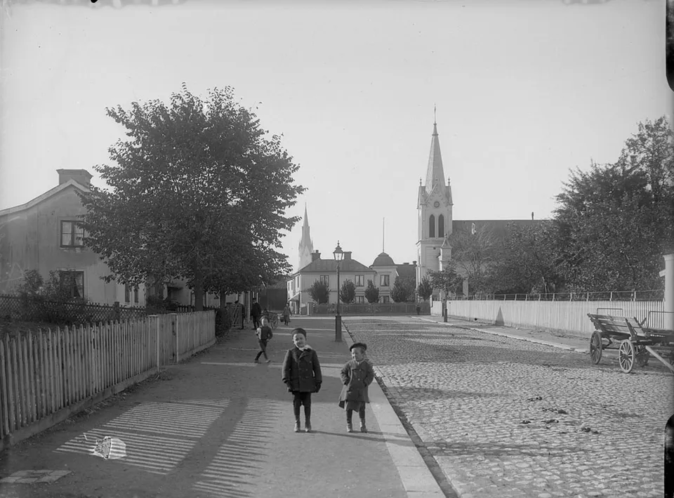 Linköping med domkyrkan