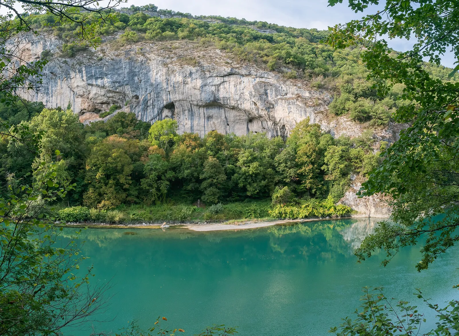 Floden Rhône i Frankrike