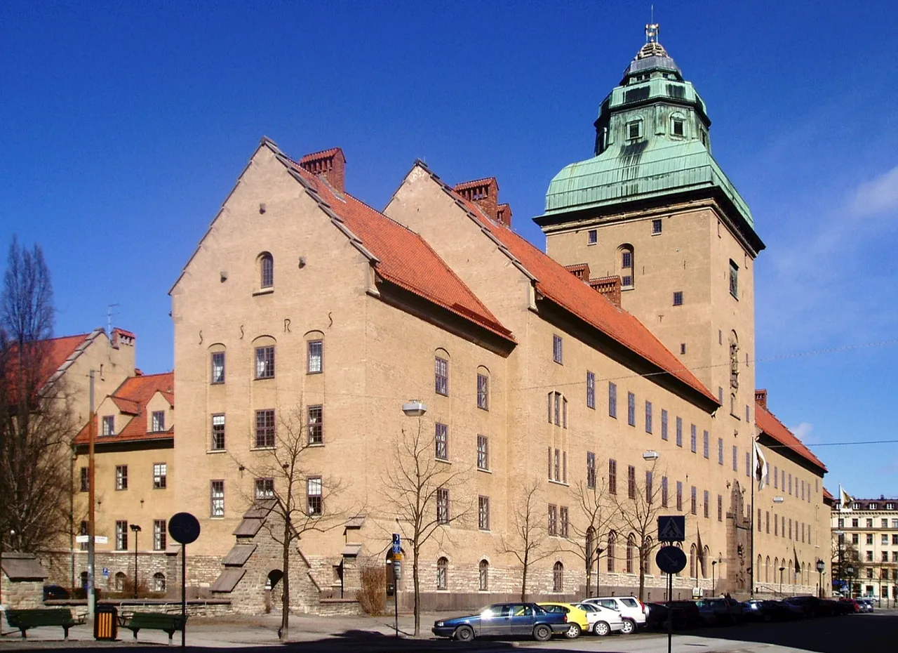 Domstolsbyggnad i Stockholm (illustration)