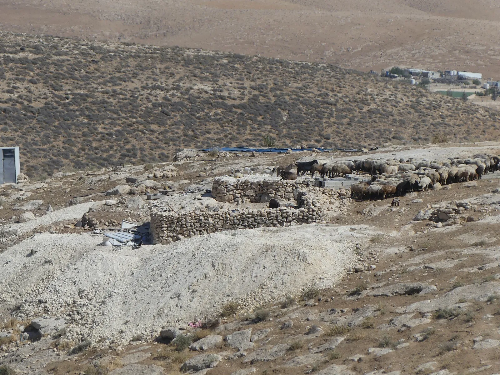 Palestinsk by på Västbanken