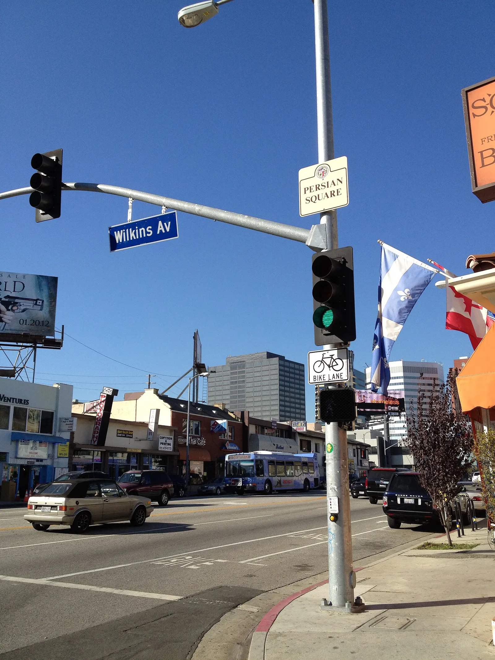 Persian Square i Los Angeles, hjärtat av 'Tehrangeles'