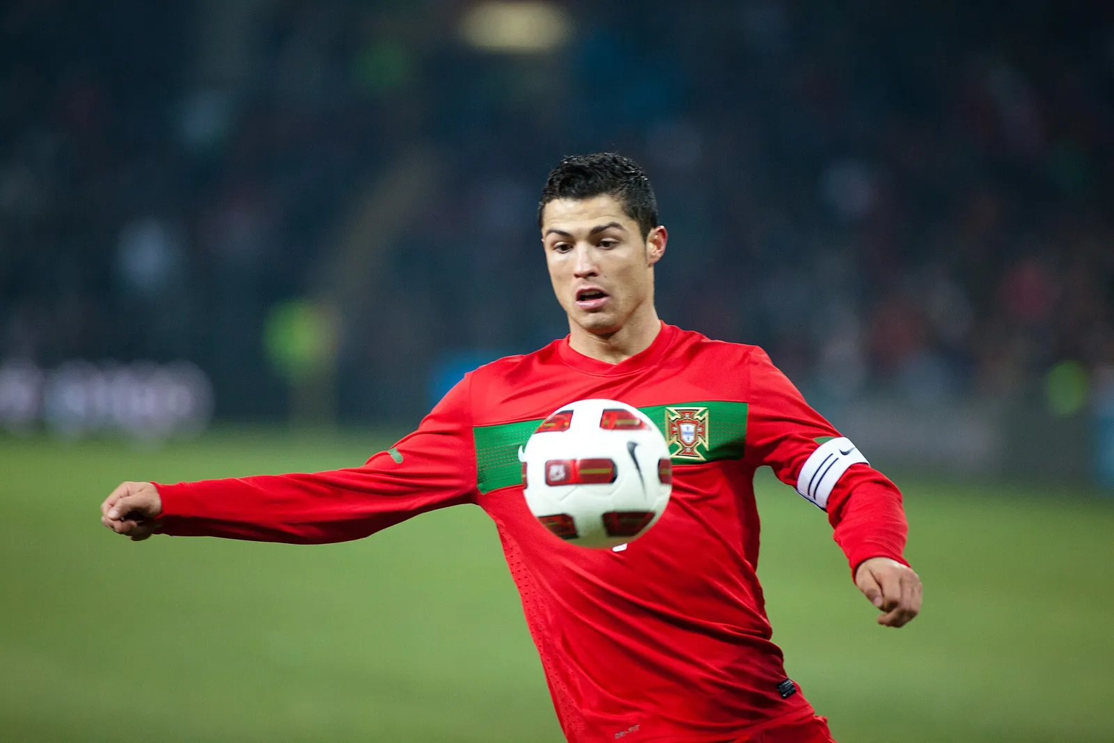Cristiano Ronaldo i Portugals landslagströja