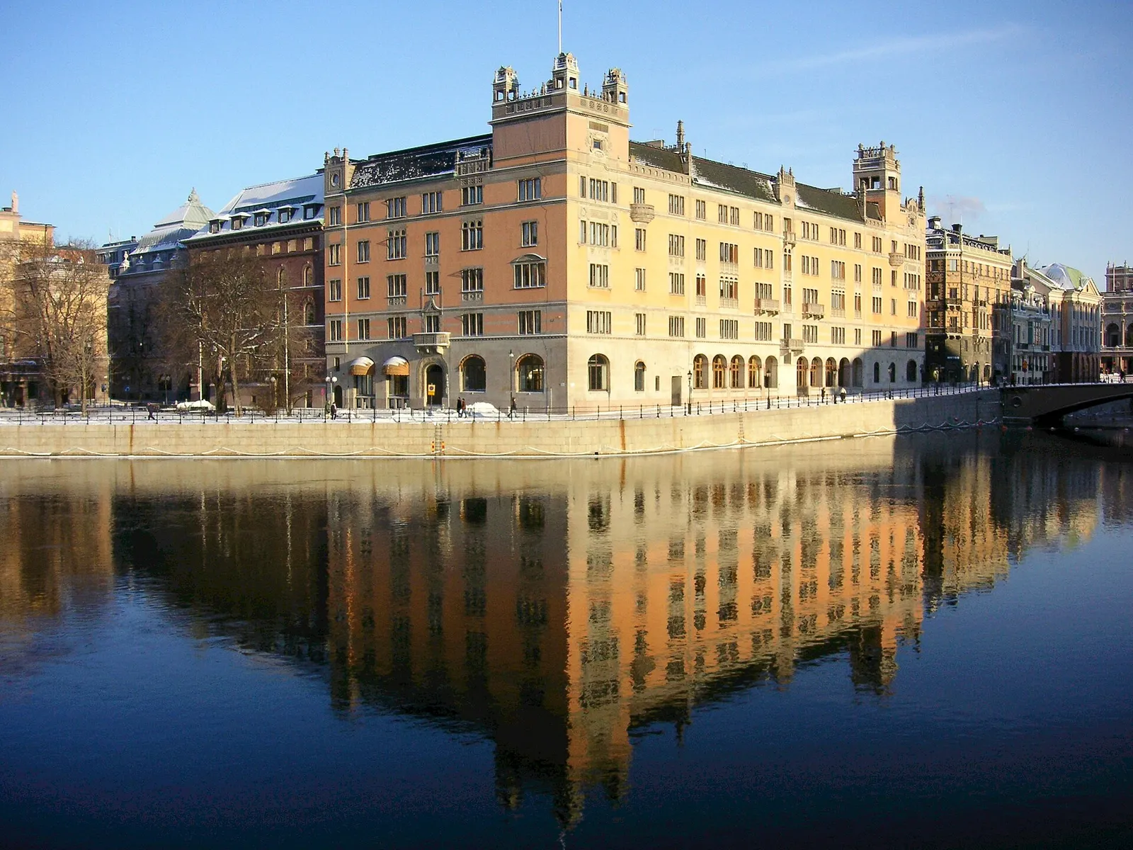 Rosenbad i Stockholm, regeringens kansli