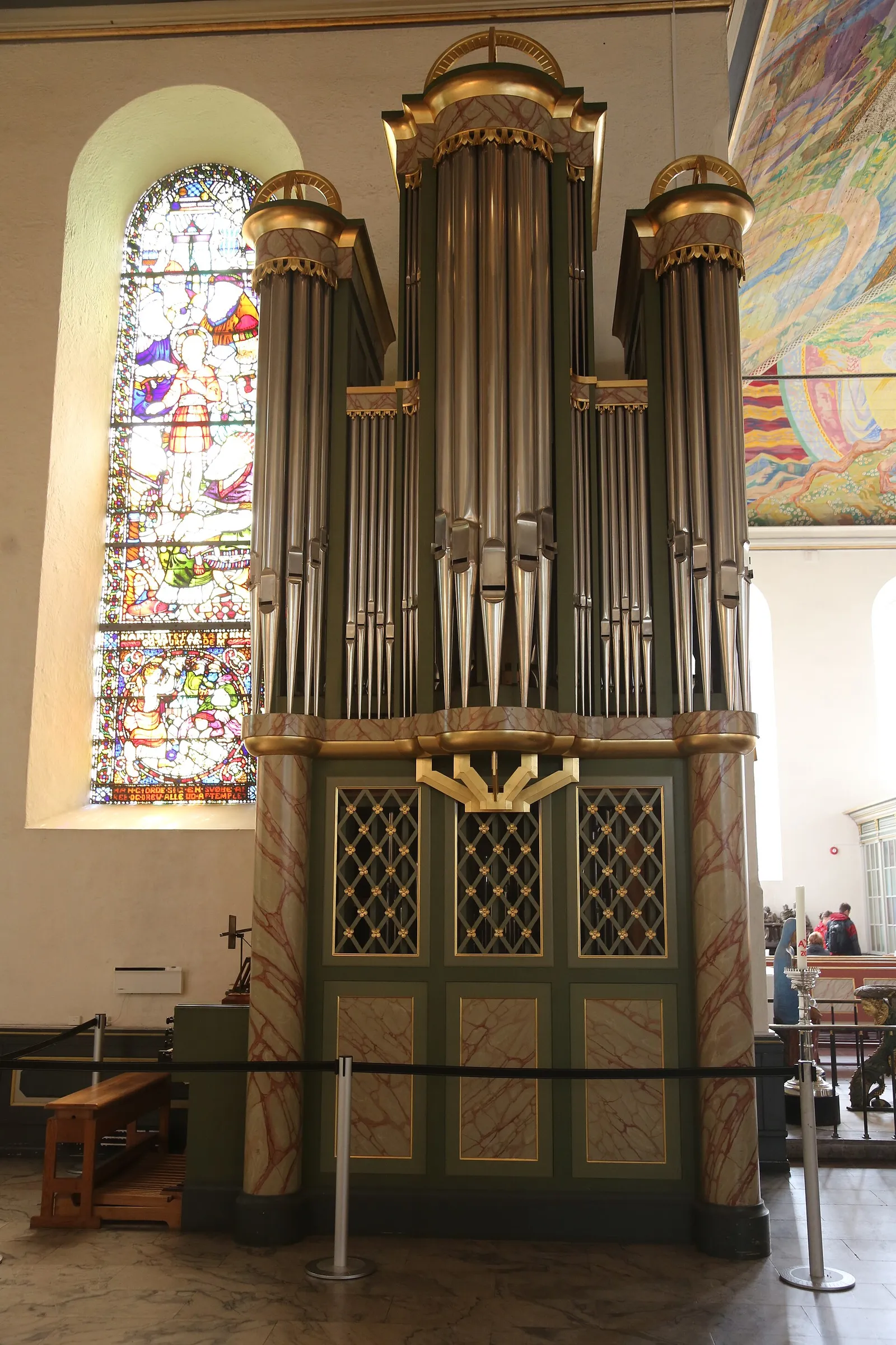 Arkivbild: orgeln i Oslo domkyrka.