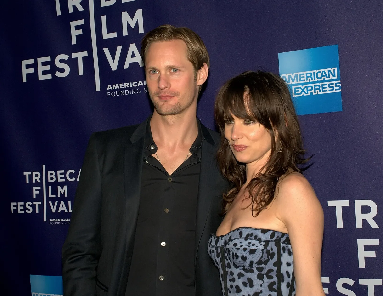 Alexander Skarsgård fotograferad vid ett filmevenemang