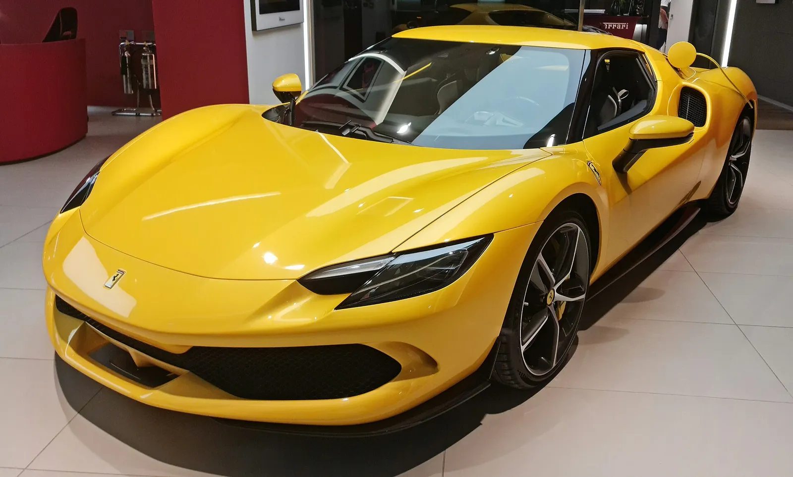 En Ferrari 296 (arkivbild)