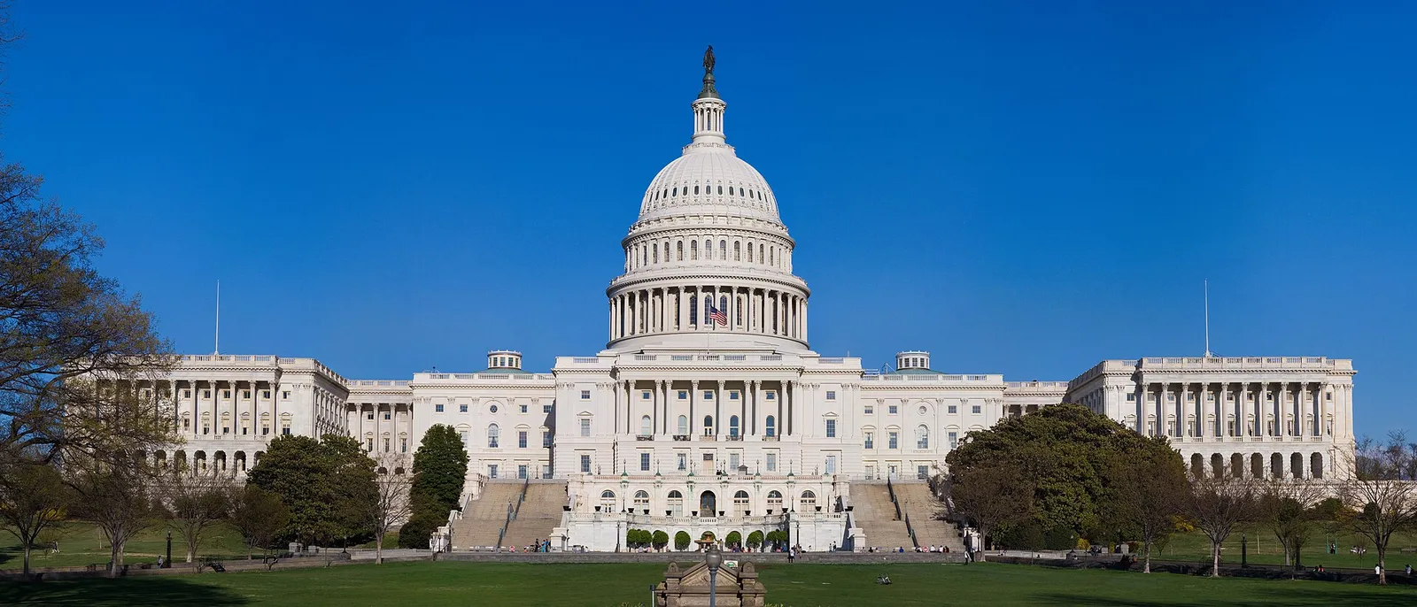 Kongressbyggnaden Capitolium i Washington (arkivbild)
