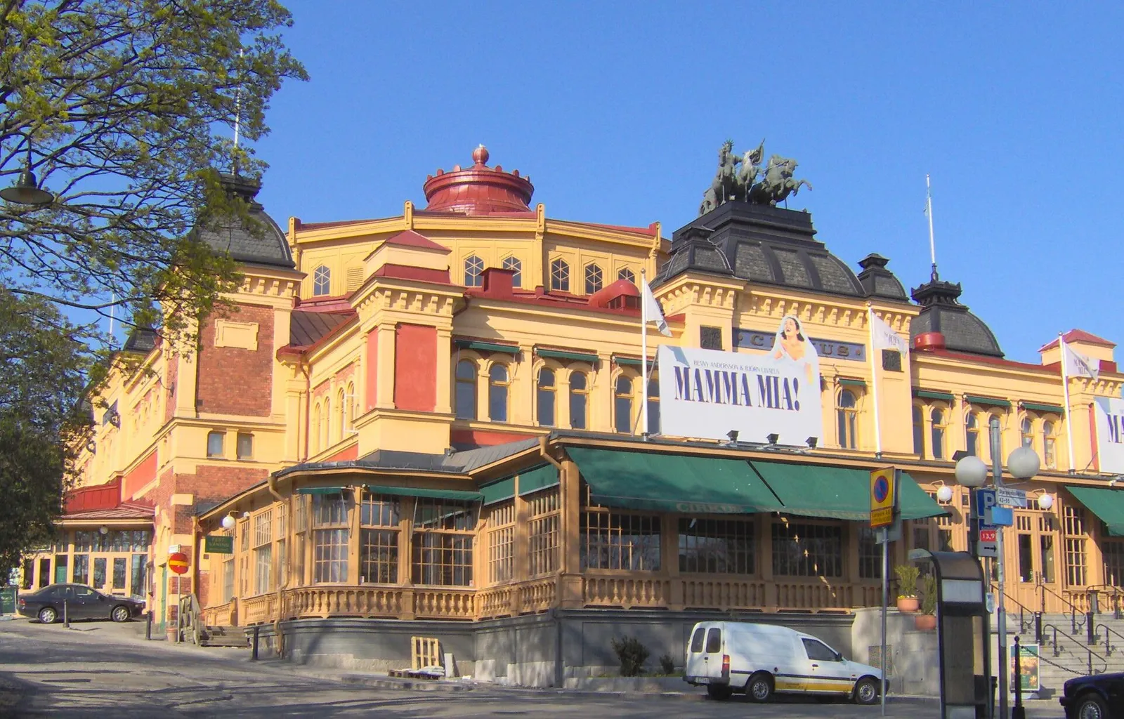 Arkivbild: Cirkus på Djurgården i Stockholm