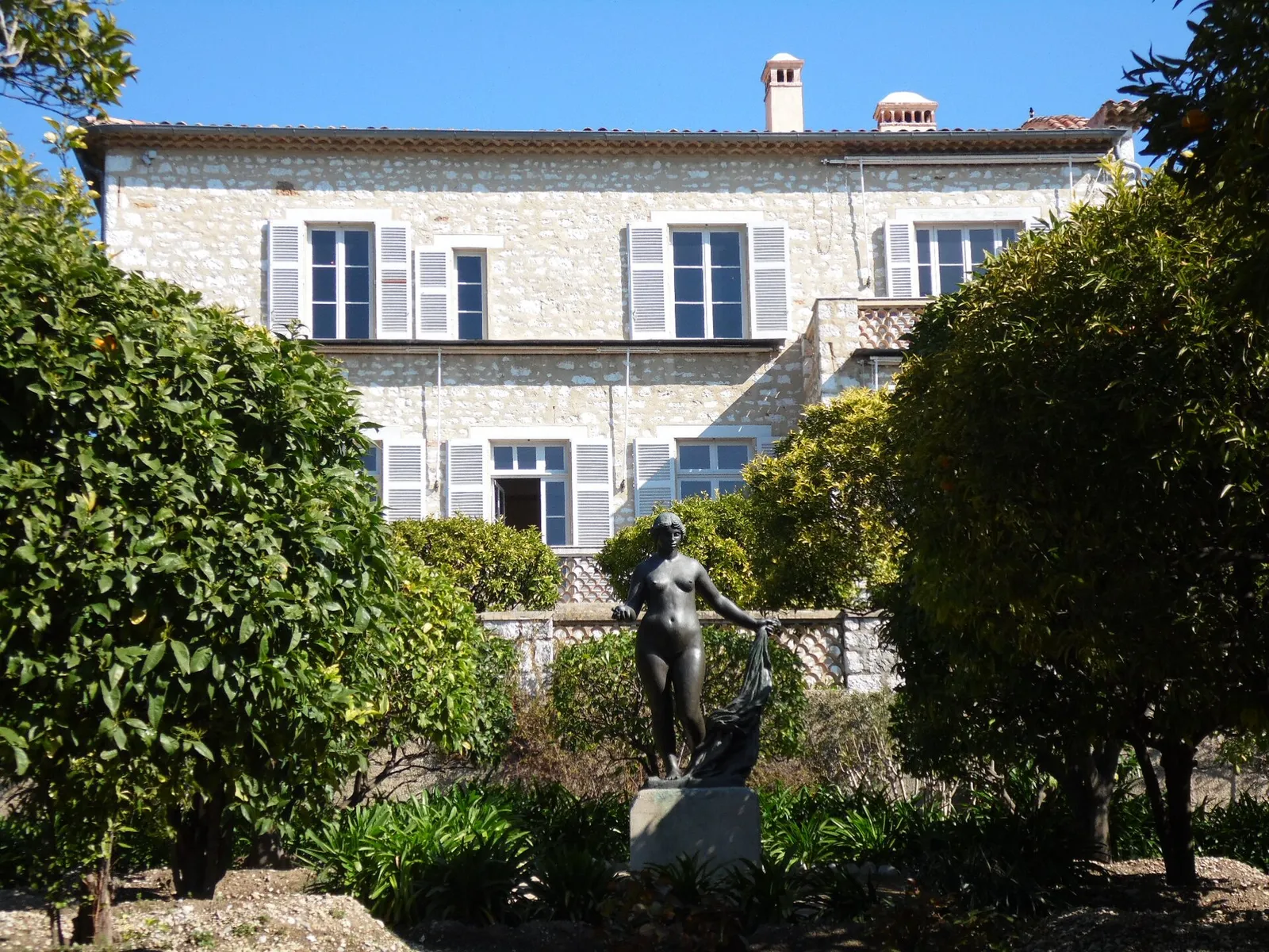 Arkivbild: Musée Renoir i Cagnes-sur-Mer.