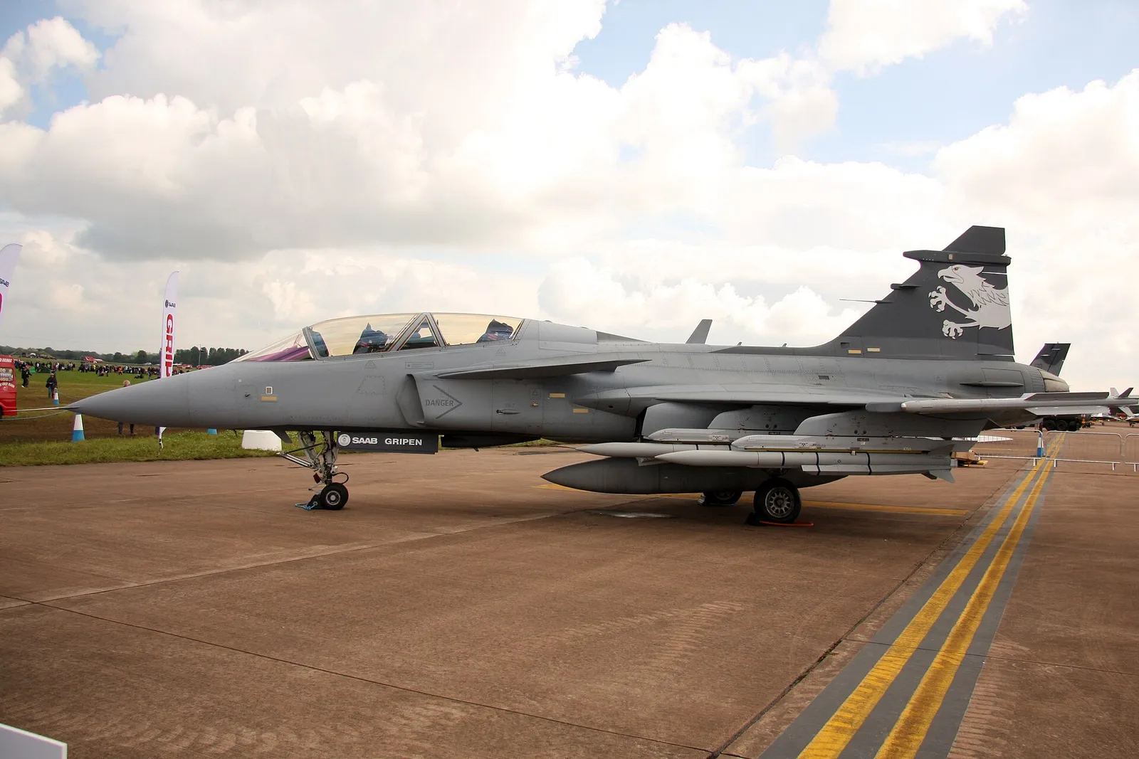 Arkivbild: JAS 39 Gripen i luften