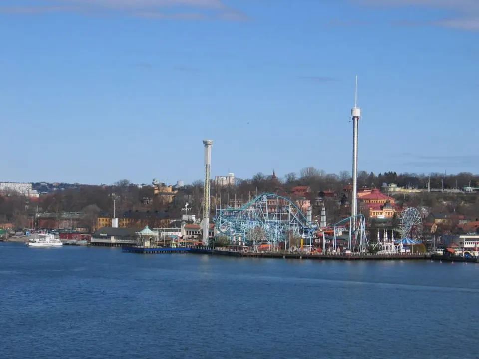 Gröna Lund på Djurgården i Stockholm