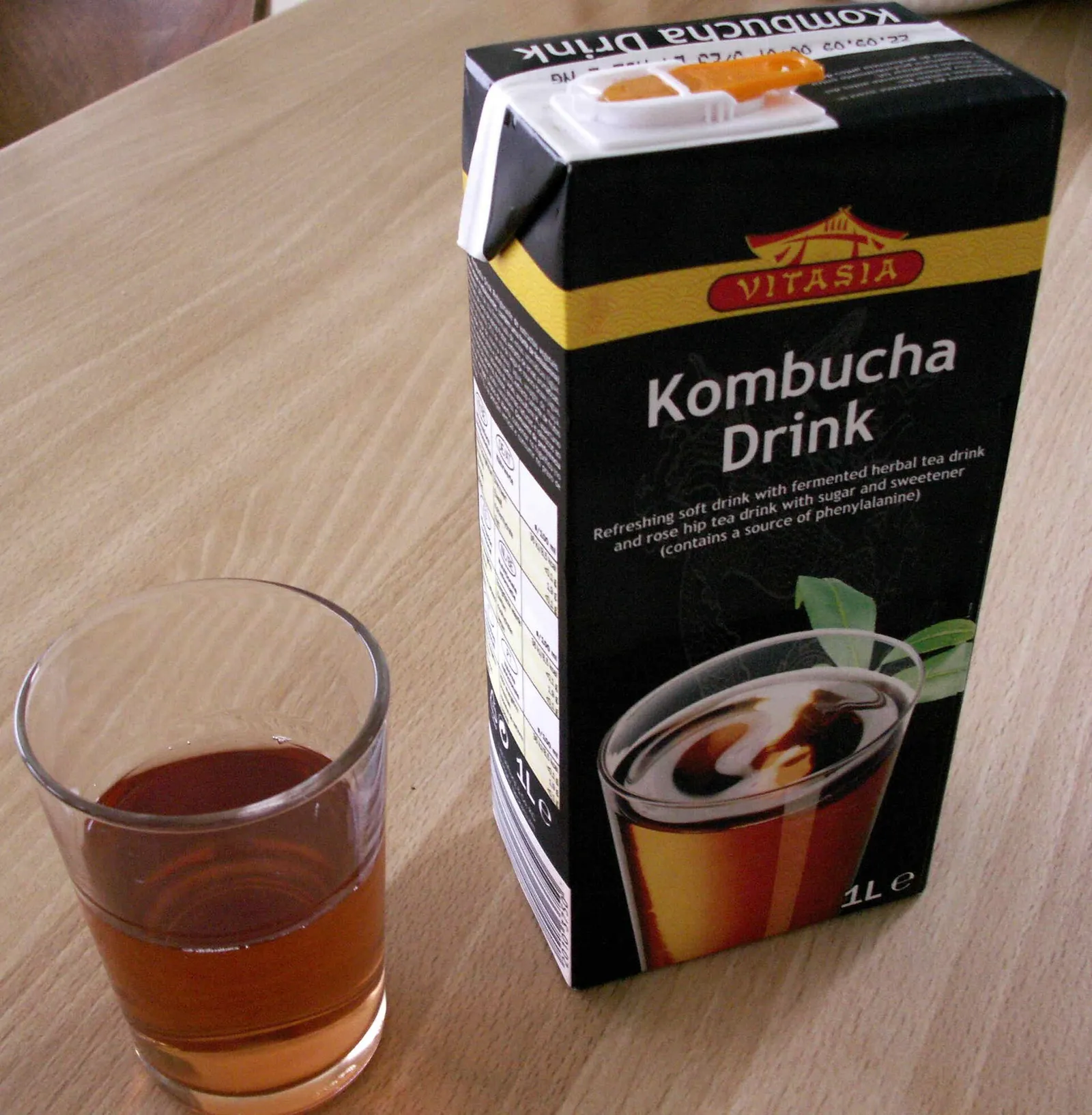 Kombucha att dricka