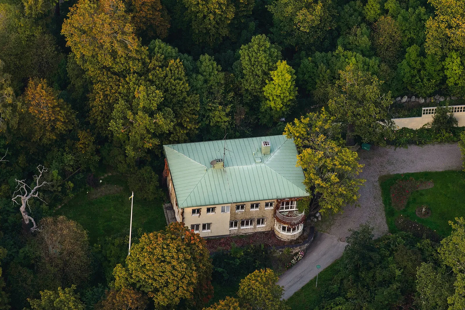 Arkivbild: en villa