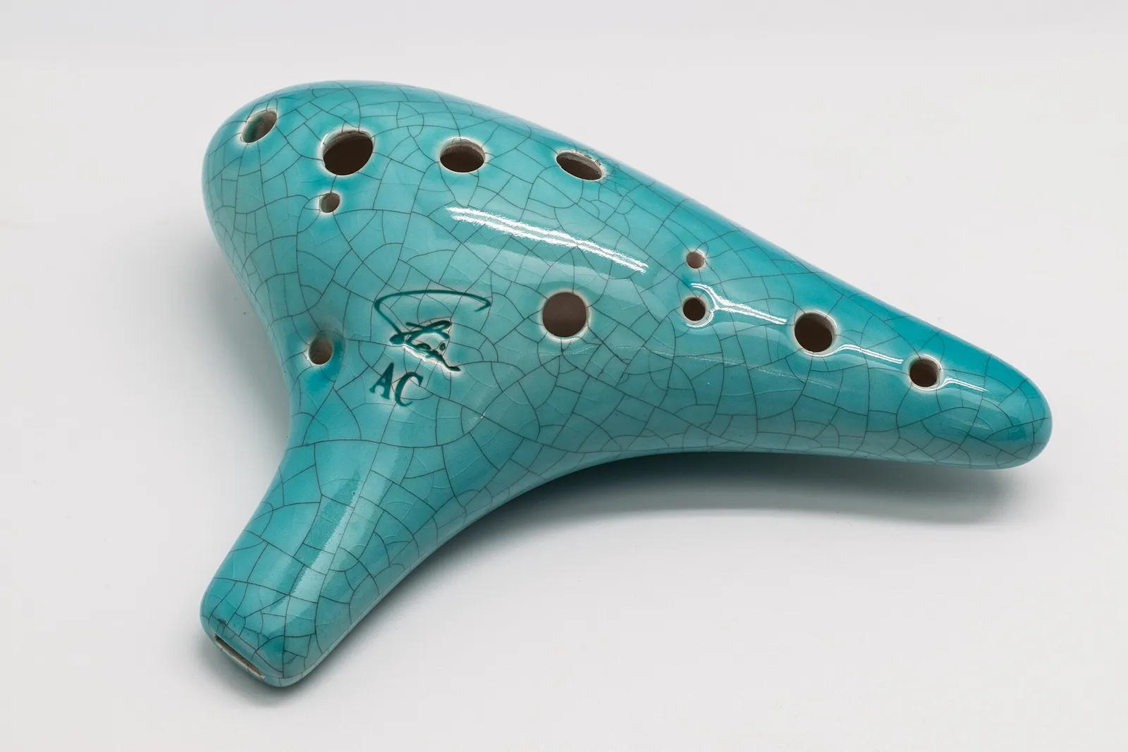 Arkivbild: en ocarina, blåsinstrumentet som gett spelet dess namn.