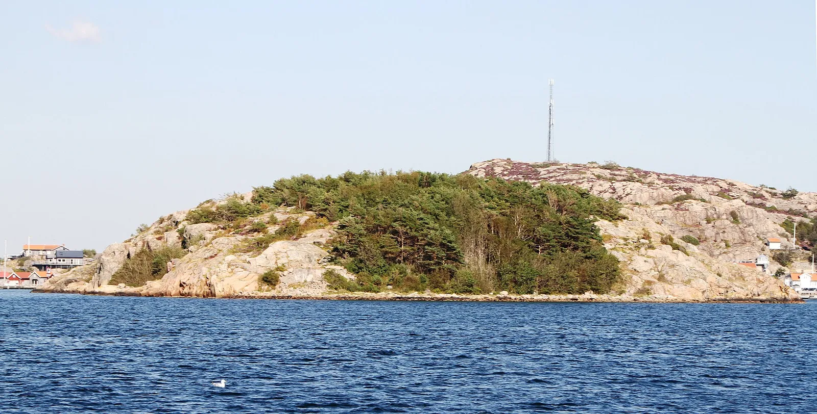Kobbar och skär i Bohusläns skärgård vid Fjällbacka