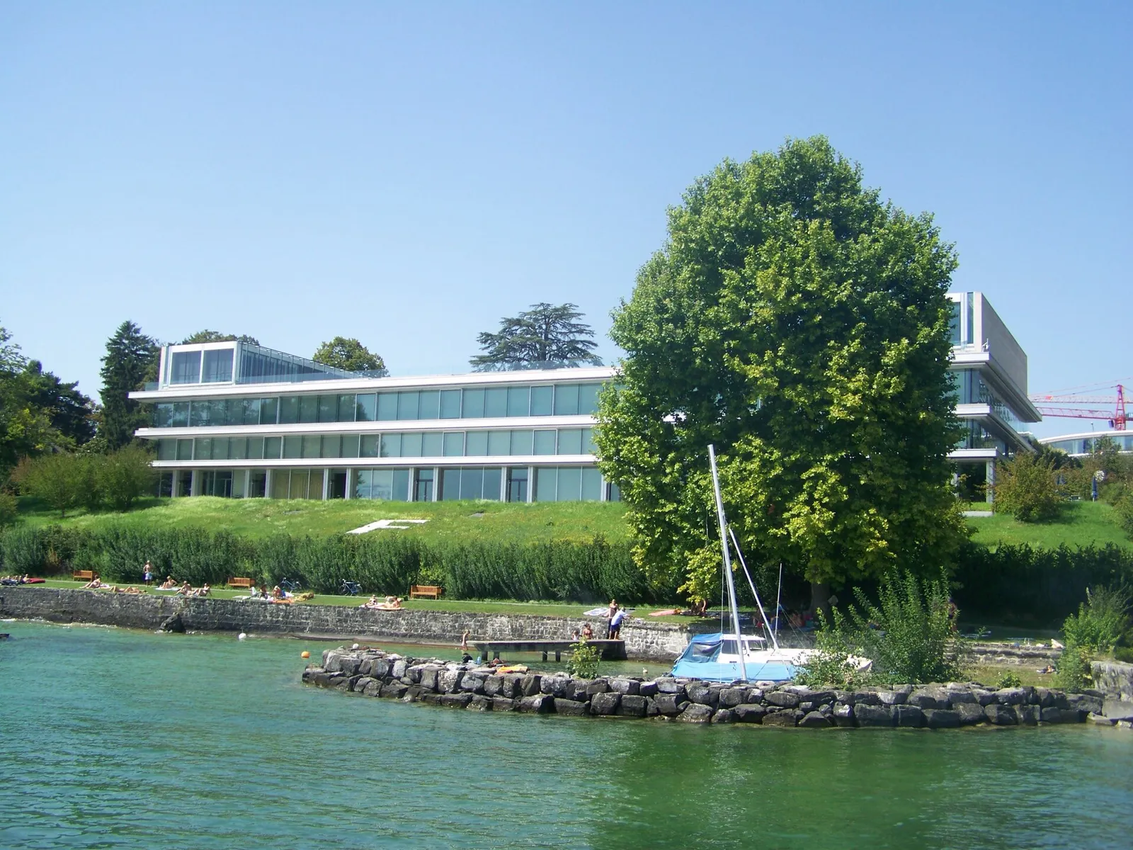 Uefas huvudkontor i Nyon i Schweiz