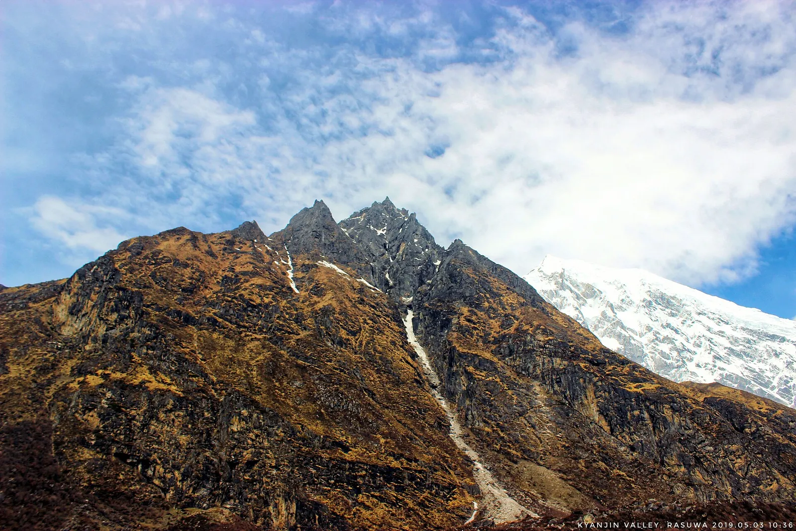 Arkivbild: Langtangdalen i Rasuwadistriktet, Nepal