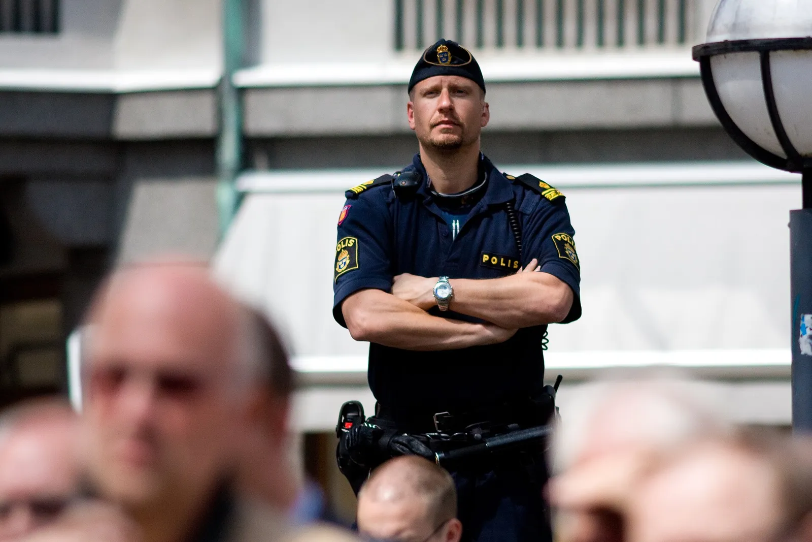 Svensk polis i tjänst