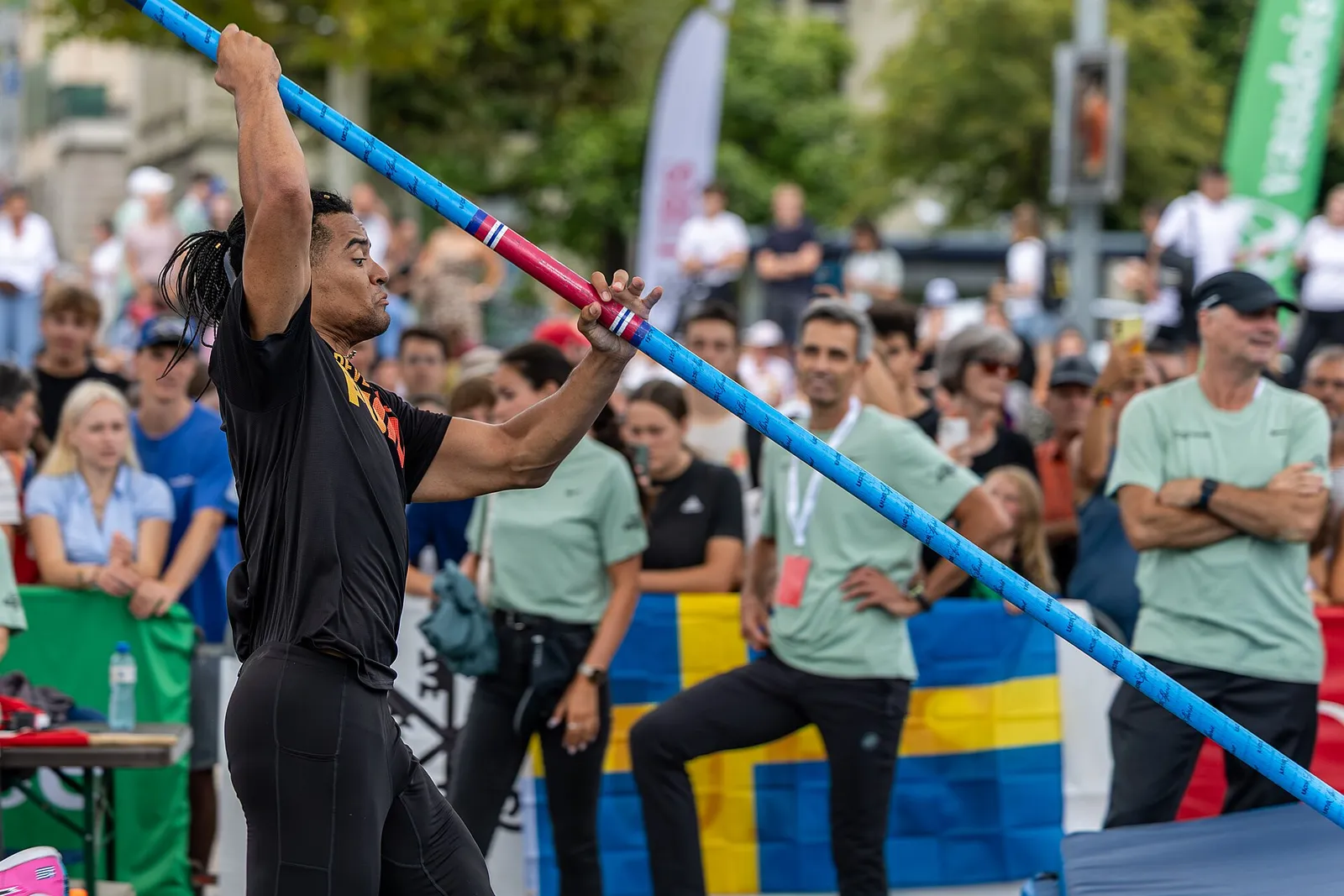 Emmanouil Karalis under en Diamond League-tävling 2026