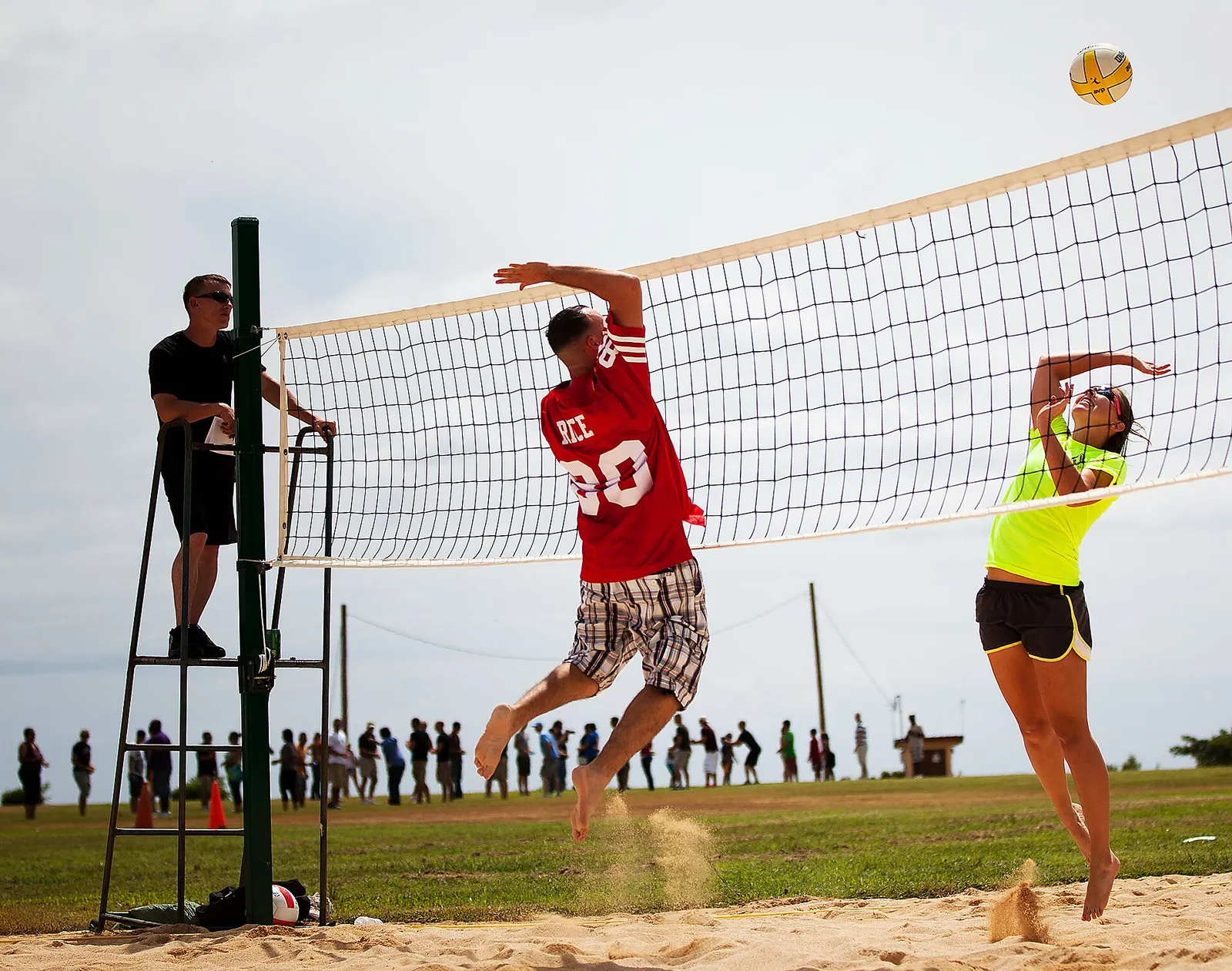 Beachvolleybollmatch