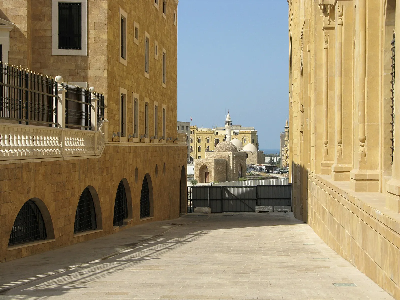 Gata i Beirut, Libanon (arkivbild)
