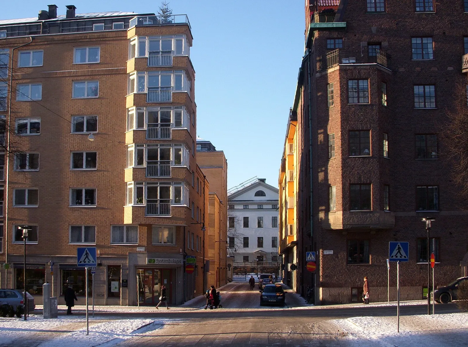 Arkivbild: svensk stadsmiljö