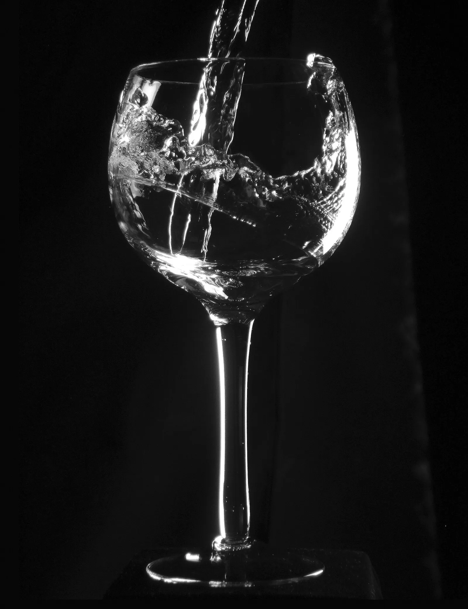 Ett glas vatten (illustration)