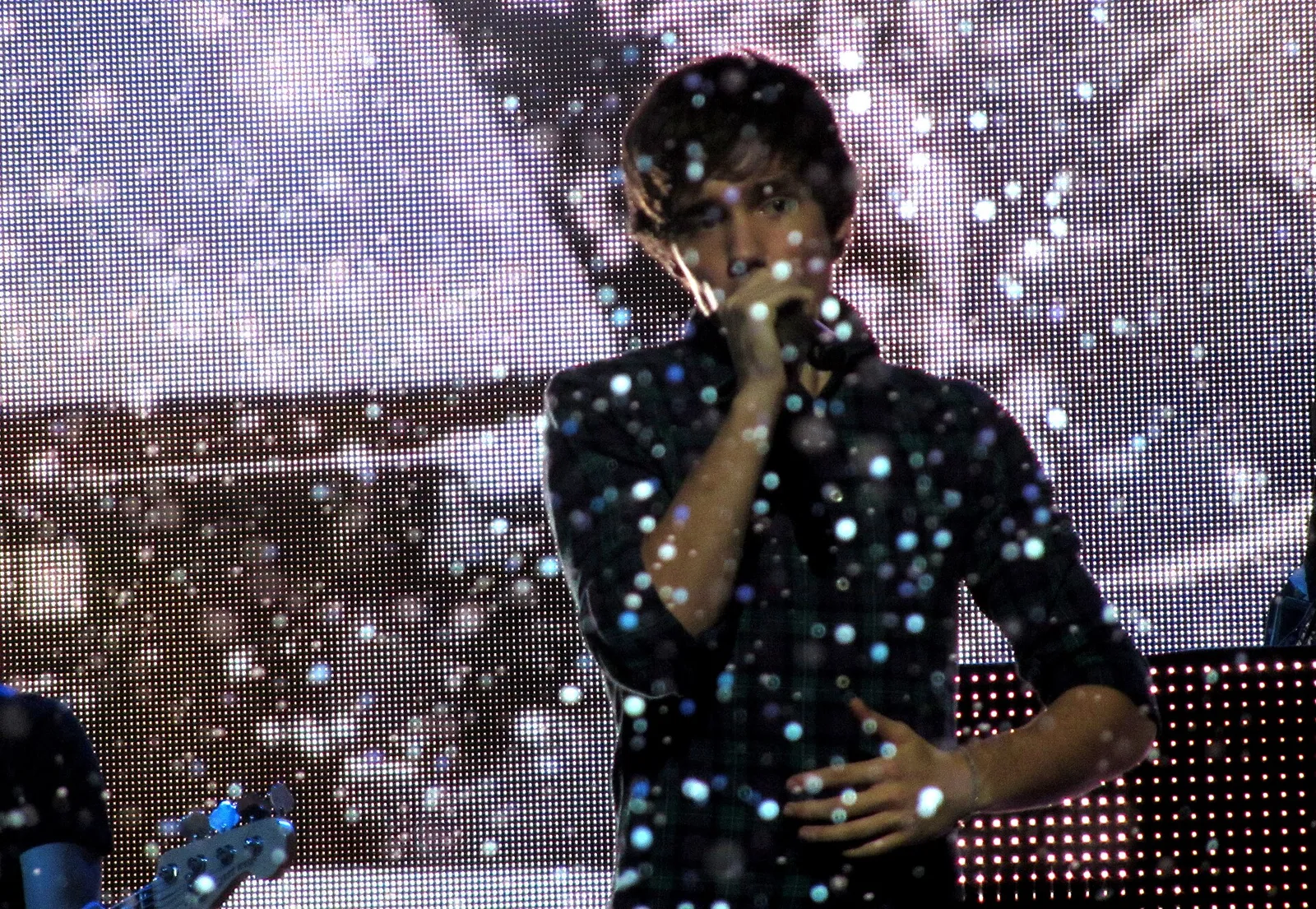 Liam Payne uppträder live i Glasgow