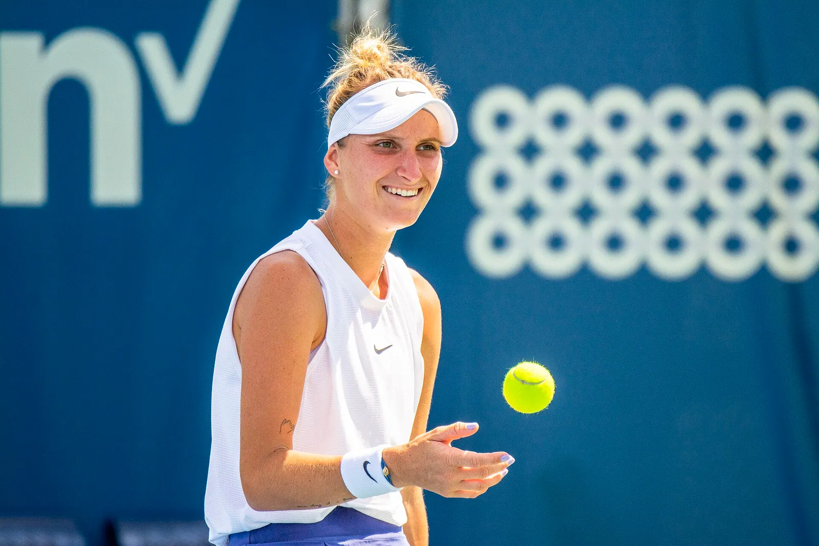 Tennisspelaren Markéta Vondroušová