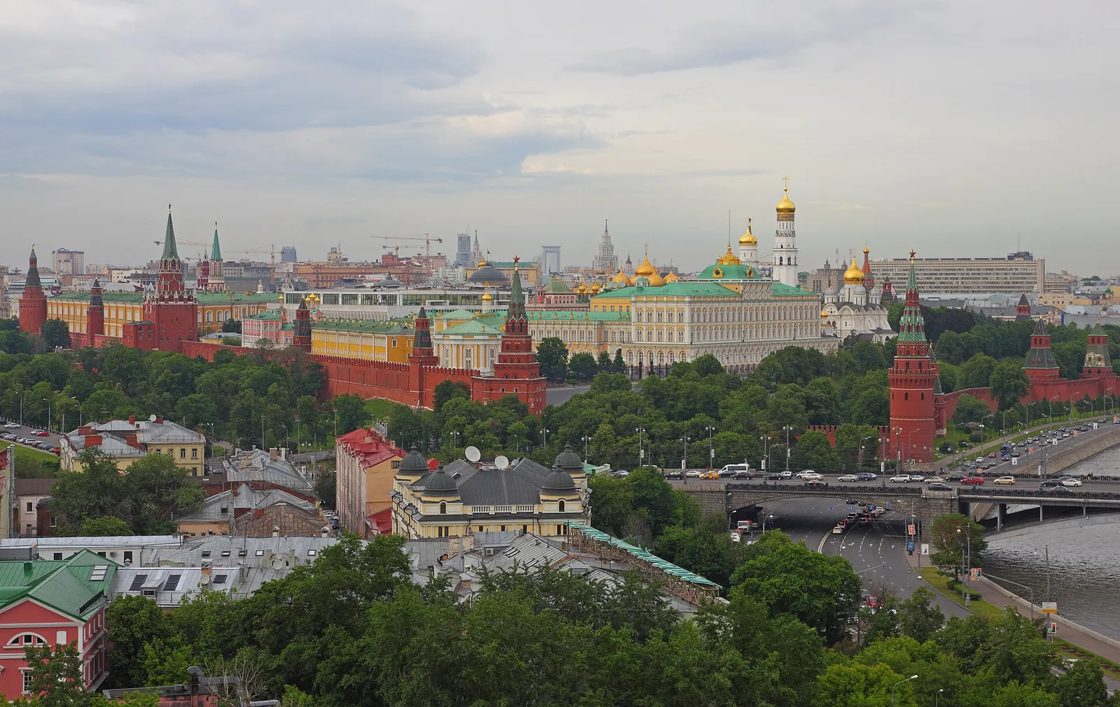 Kreml i Moskva, arkivbild