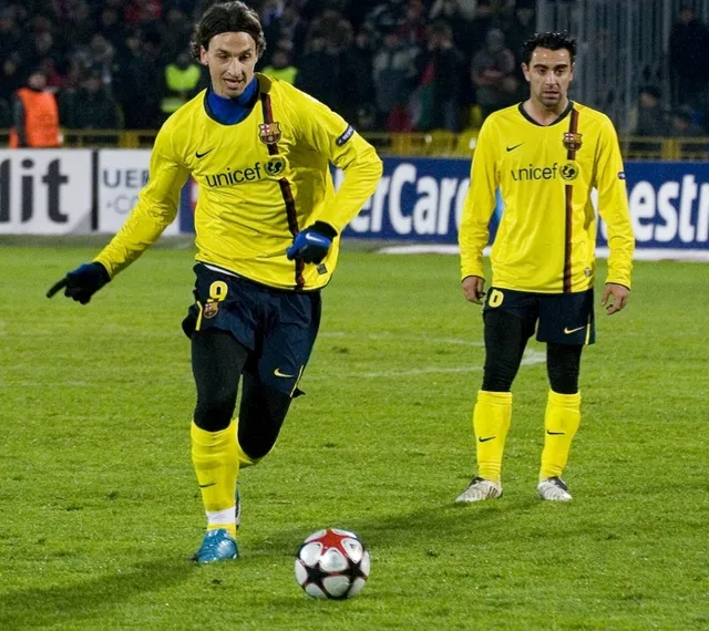 Zlatan Ibrahimovic under sin spelarkarriär (arkivbild)