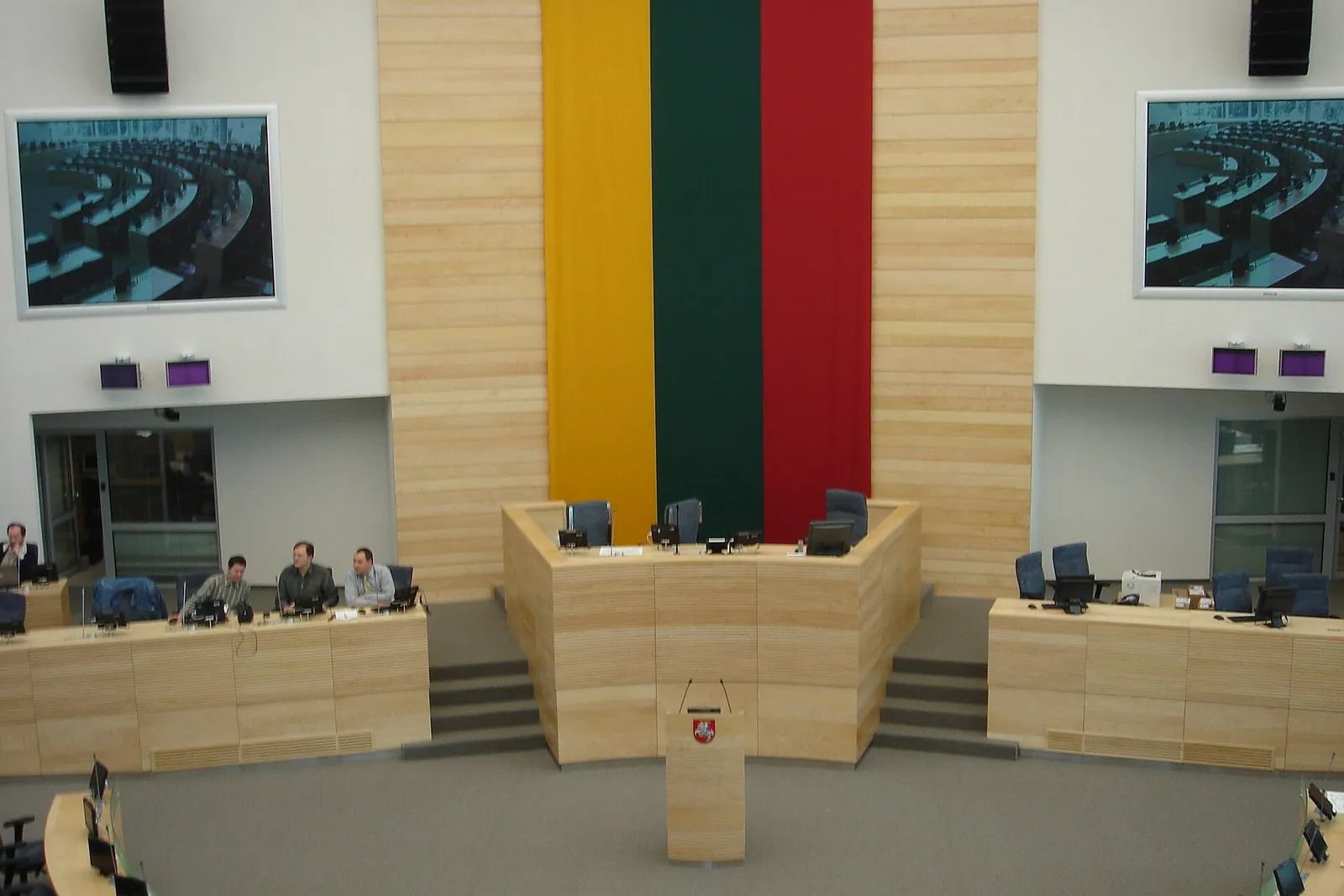 Litauens parlament Seimas (genrebild)