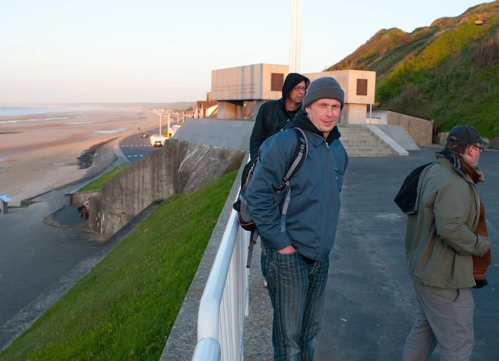 Omaha Beach i Normandie (arkivbild)