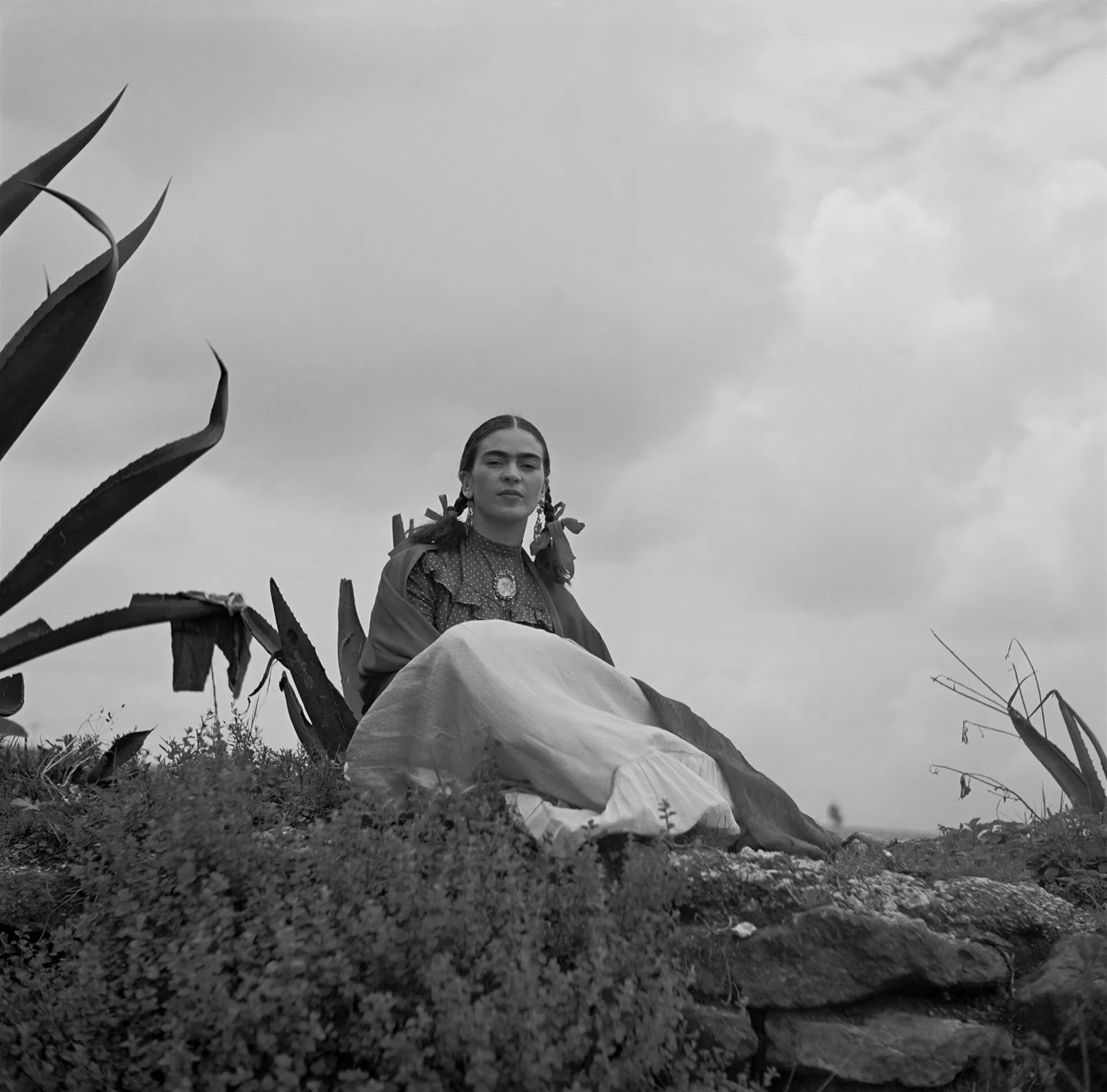 Frida Kahlo fotograferad av Toni Frissell