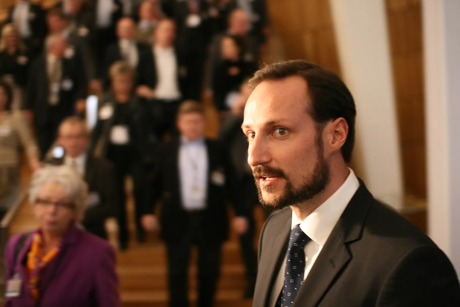 Arkivbild: Norges dåvarande kronprins Haakon