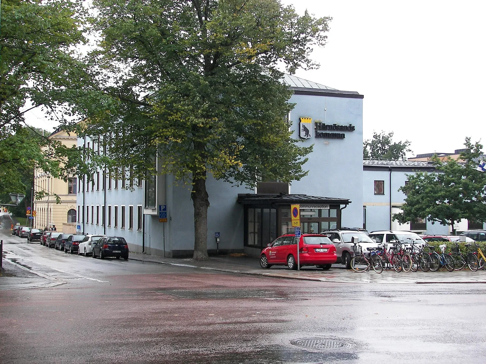 Byggnad i centrala Härnösand